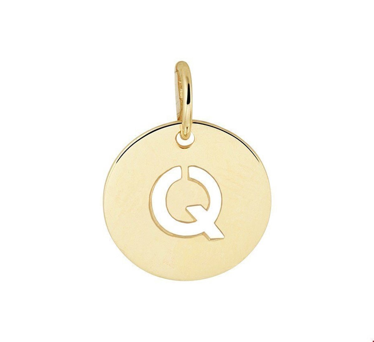 Geelgouden Hanger letter Q 4020789