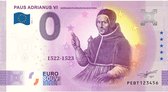 0 Euro biljet 2022 - Paus Adrianus VI