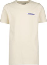 Raizzed SPARKS Jongens T-shirt - Offwhite grey - Maat 128