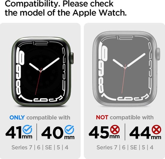 Spigen Apple Watch 4 44mm Rugged Armor Pro - Noir