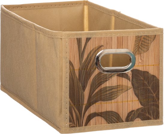 Caisse de rangement en bambou 31x15, Paniers / Boîtes de rangement