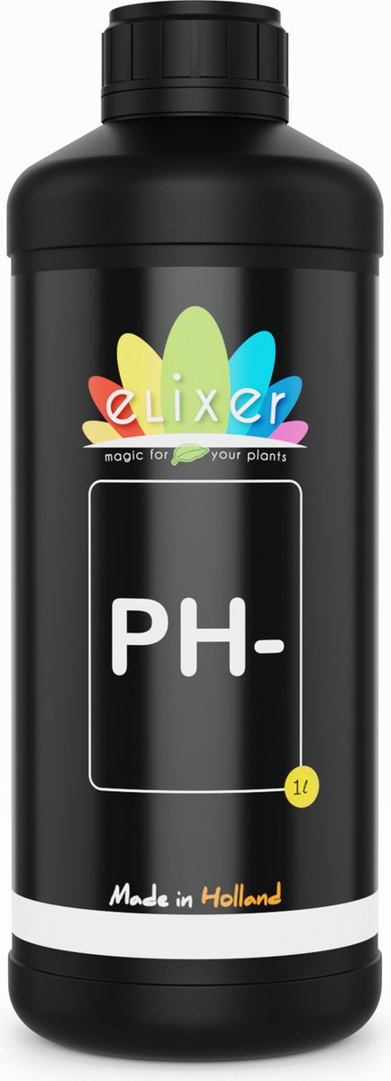 Elixer plantenvoeding PH- (PH min) VEG / Groei 1 liter