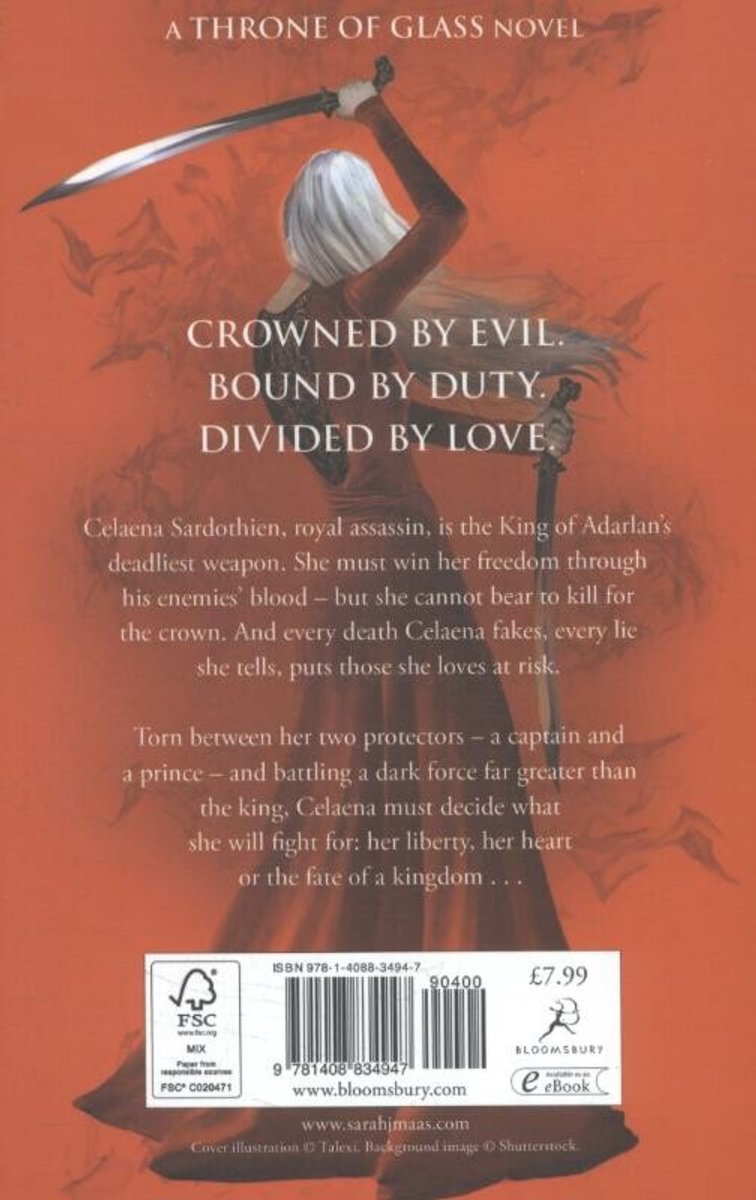 Crown of Midnight - back cover