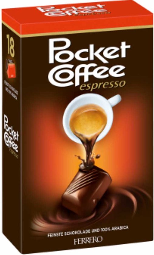 Foto: Ferrero pocket coffee espresso 18st 225g