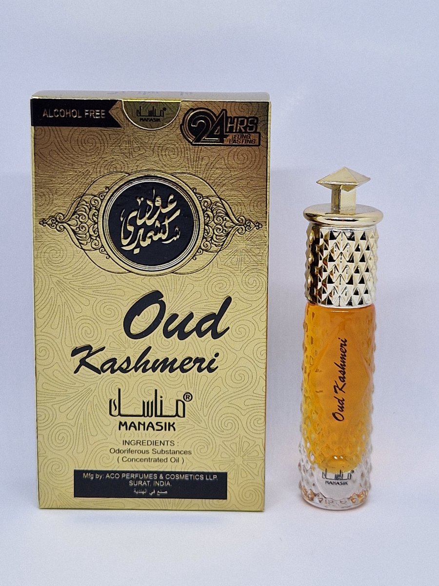 Oud Kashmeri - 6ml roll on - Manasik - Alcohol Free