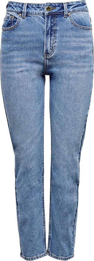 Only EMILY LIFE High Waist Straight Fit Dames Jeans - Maat 27 X L34