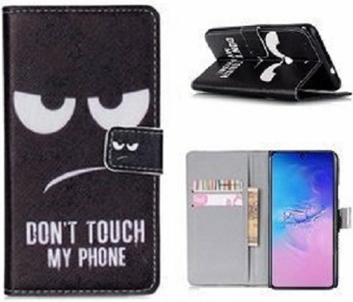 Samsung S10 Lite Hoesje Met Pasjeshouder Bookcase My Phone Print