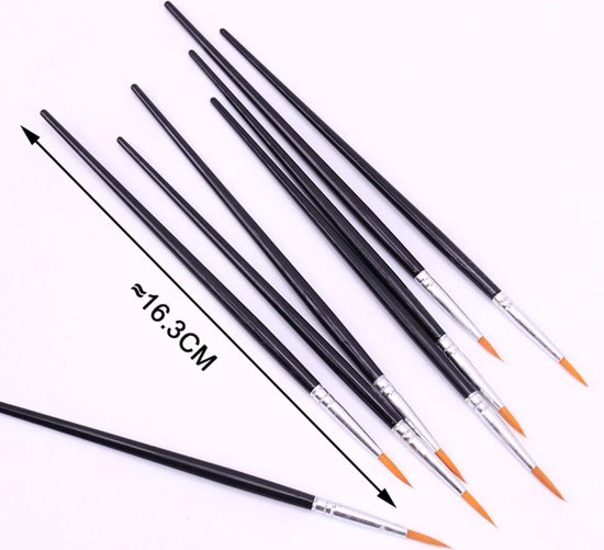 ZBHDEYG PAINT_BRUSH 30 stuks kleine acrylpenselen