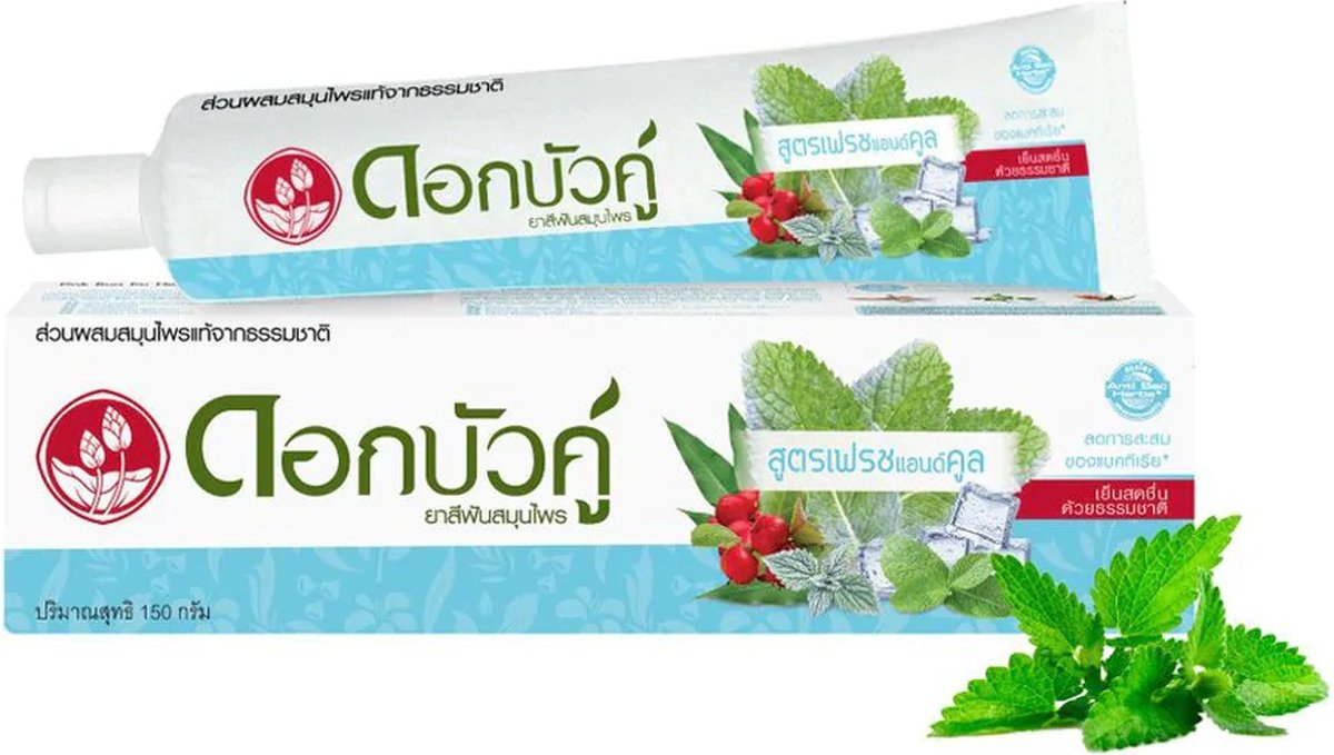 Twin Lotus - Fresh & Cool Toothpaste - Bylinná zubní pasta