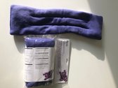 Pittenzak/Klei pit kleipit kussen/ Lavendel: 2 STUKS -spier en gewrichtspijnverzachtend/ vervanger van kersenpitkussen