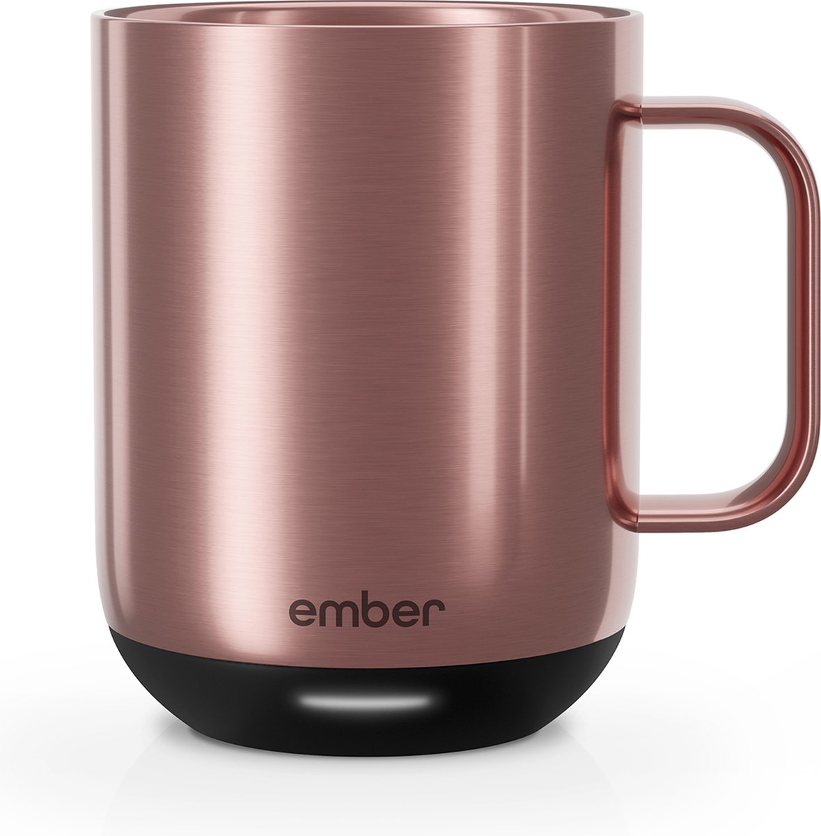 Ember Mug² Coffee Mug - Smart Mug met Mobiele App - Cup Warmer - Thermo Mok met Instelbare Temperatuur - Krasbestendige Theemok & Koffiemok - Cadeau voor Koffieliefhebbers - 295 ML - Rose Gold
