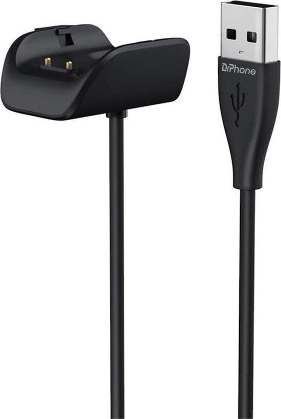 DrPhone - Oplaadkabel – Lader - Charger – Geschikt voor Galaxy Fit 2 SM-R220 - 1 Meter