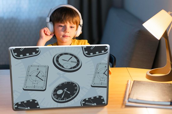 Sticker ordinateur portable - 15,6 pouces - Klok - Motifs - Vintage