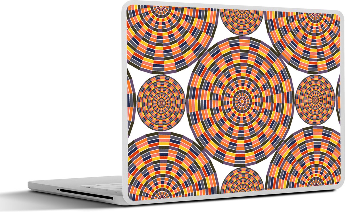 Laptop sticker - 14 inch - Mandala - Mexico - Patroon - 32x5x23x5cm - Laptopstickers - Laptop skin - Cover