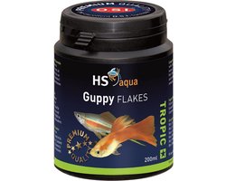 HS aqua Guppy Flakes - voer voor guppy's - 200 ml/35 g