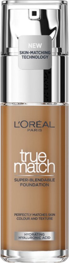 L’Oréal Paris - True Match Foundation - 8R/C  - Natuurlijk Dekkende Foundation met Hyaluronzuur en SPF 16 - 30 ml