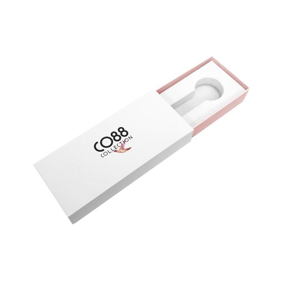 CO88 Collection 8CW-10119 Montre - Lilas Violet - Bracelet en Cuir - Tour de Poignet Jusqu'à 20 cm - Diamètre 36 mm - Ton Or Rose