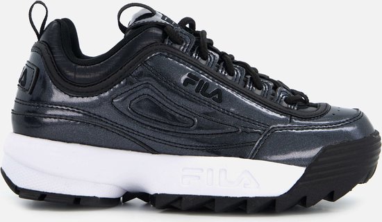 spier Zilver Oxide Fila Disruptor F sneakers zwart Imitatieleer - Dames - Maat 35 | bol.com