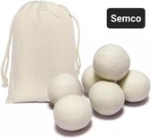 Semco - drogerballen - droogballen - wasdroger ballen - wasbollen - wasballen - 6 stuks