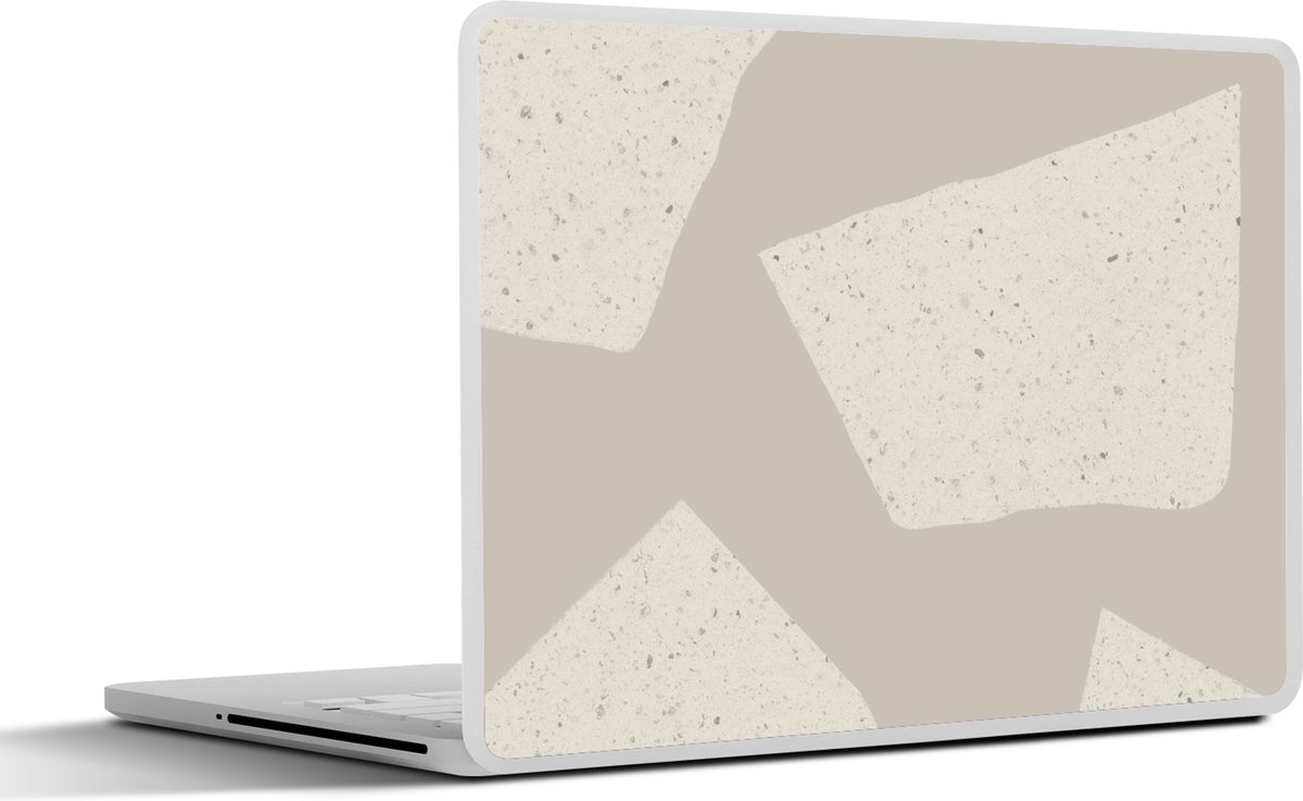 Laptop sticker - 14 inch - Terrazzo - Abstract - Pastel - Patronen - 32x5x23x5cm - Laptopstickers - Laptop skin - Cover