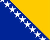 Bosnische vlag 200x300cm - Spunpoly