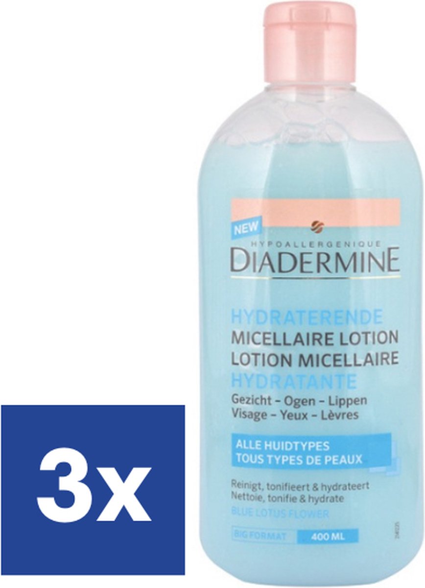 Diadermine Perfecting Lotion Gezichtsreiniger - 3 x 400 ml