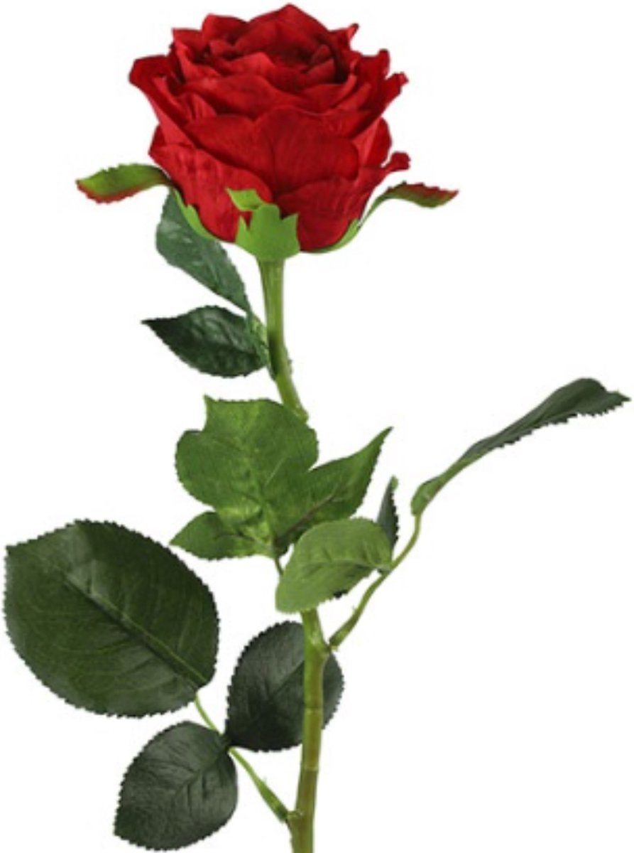 Countryfield Kunstbloem Rosa rood