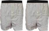 Embrator mannen Boxershorts 2-stuks geruit 4XL