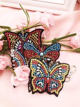 Porte-clés Diamond painting - Papillons