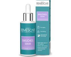 Remescar Bakuchiol Serum - Plantaardig Retinol Serum voor vermindering van rimpels en fijne lijntjes, Anti Aging Gezicht Serum voor gevoelige huid en andere huidtypes, 30 ml