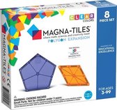 Magna Tiles - 8 stuks Polygons Clear Colors - Constructiespeelgoed