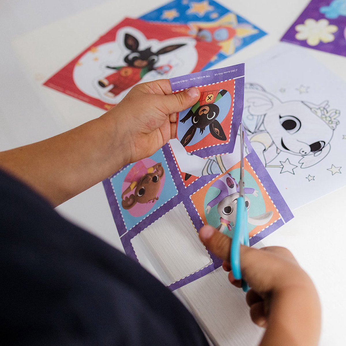 Bing XL Knutselkoffer, knutselpakket junior creatief speelgoed voor jongens en meisjes knutselen - vanaf 3 jaar - Bambolino Toys cadeautip kleuter - knutselbox junior — afbeelding 14