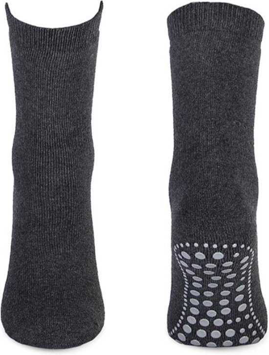 Basset Homepads Chaussettes antidérapantes 1 paire - Anthracite - 46