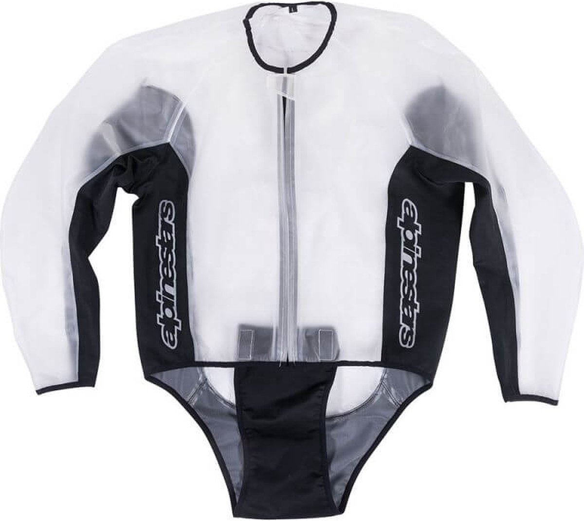Alpinestars Racing Rain Jacket Transparant Zwart -