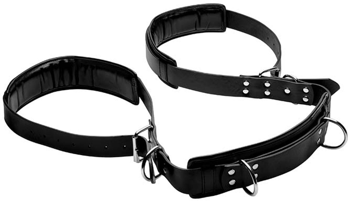Dijbeen Sling met Nekkussen - zwart