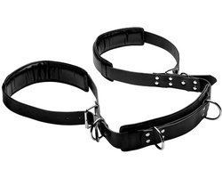Dijbeen Sling met Nekkussen - zwart