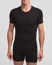 Abanderado Sportshirt/Thermische shirt - 002 Black - maat L (L) - Heren Volwassenen - Katoen/polyester- 041Y-002-L
