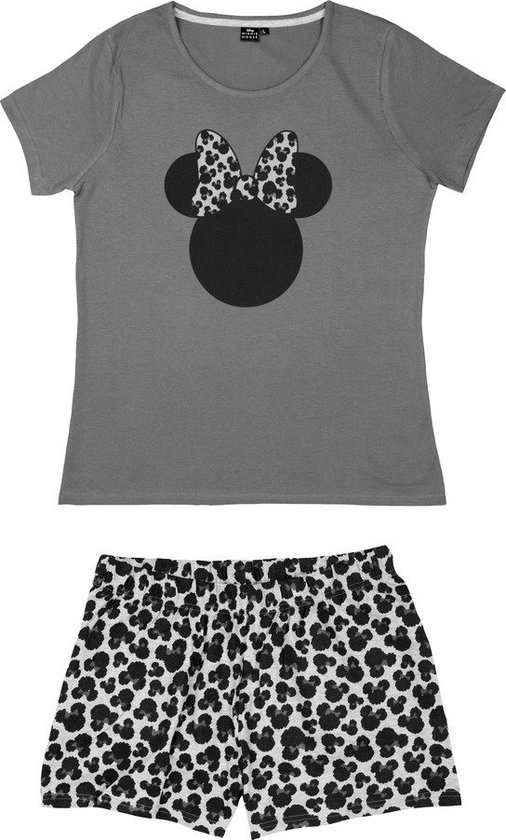 Disney Minnie Mouse Pyjama / Shortama - Dames - Grjis