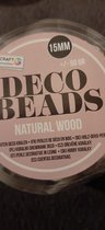 Deco Beads - natural wood/ 15 mm
