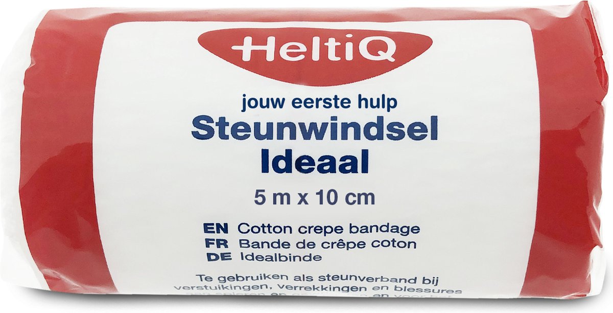 Goedkoopste Heltiq Steunwindsel Ideaal - 5 m x 10 cm - Verband