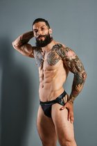 Body Pleasure Strakke Zwarte Jockstrap - Heren Onderbroek - Size Medium