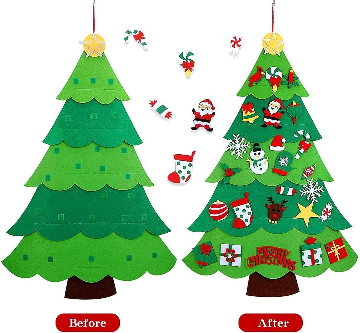 Kunstkerstboom – Premium kwaliteit - realistische kerstboom – duurzaam 69,5 x 96 cm