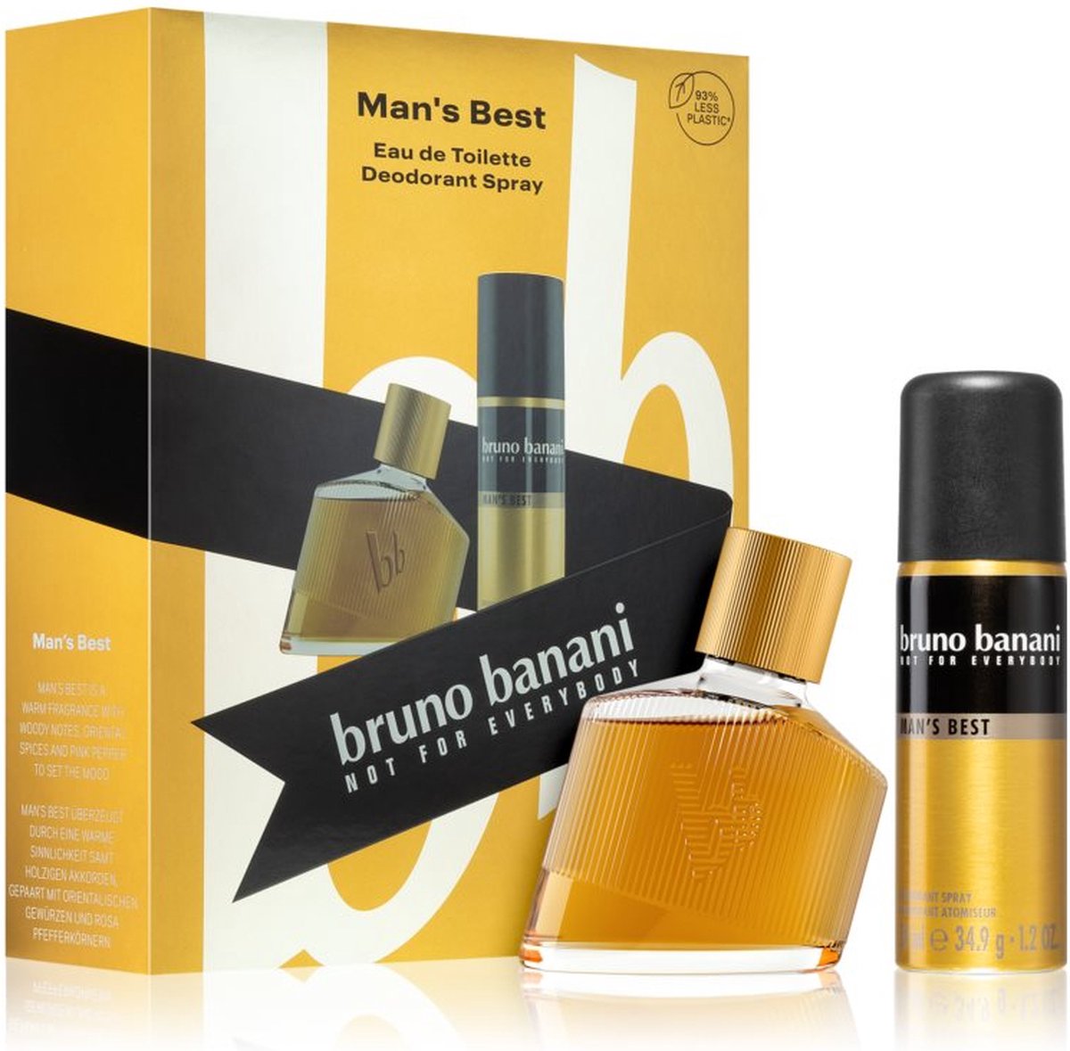 Bruno Banani Not For Everybody Men's Best 2 Piece Gift Set