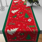 Chemin de table - Table de Noël - Joyeux Noël - Noël - Table de Noël - chemins de table textile - nappe - 150x45 cm