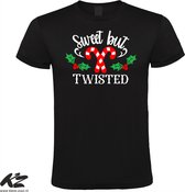 Klere-Zooi - Sweet But Twisted - Zwart Heren T-Shirt - L