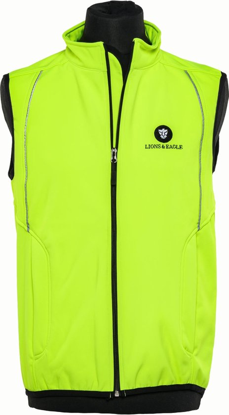 Lions&Eagle Fluo Softshell Vest S