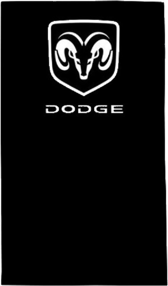 handdoek met Dodge logo - zwart - Dodge