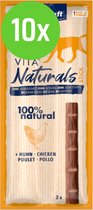 Vitakraft Vita Naturals Dog Stick Kip - hondensnack - 2 stuks - 10 verpakkingen