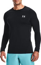 Under Armour HeatGear Fitted Sportshirt Mannen - Compression shirt - Maat XXL