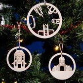 Kerstballen Leiden Jouw Favoriete Stad in de Kerstboom City Shapes